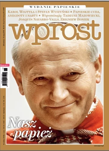 Okładka tygodnika Wprost nr 18/2011 (1473)