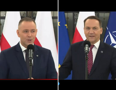 Miniatura: Radosław Sikorski i Karol Nawrocki...