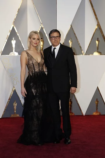 Jennifer Lawrence i David O. Russell (fot. oscar.go.com, twitter)