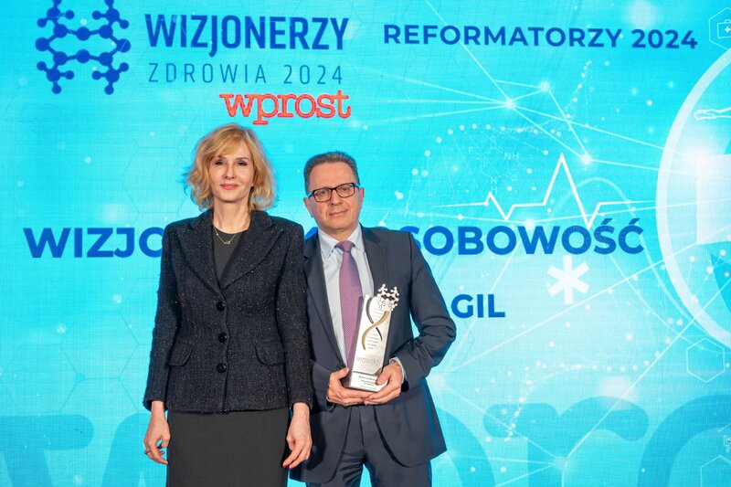 Prof. Robert Gil z nagrodą Wizjoner Osobowość