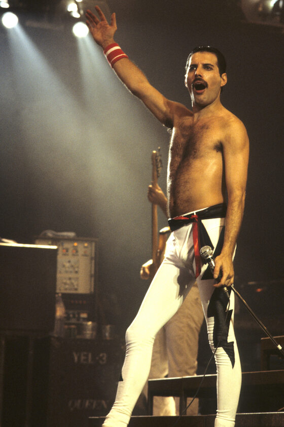 Freddie Mercury 1984 rok 