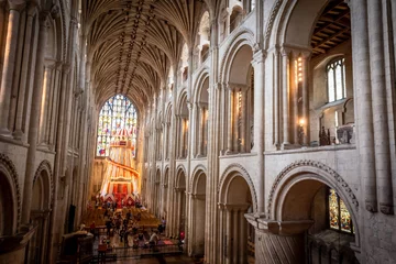 Zjeżdżalnia w katedrze w Norwich 