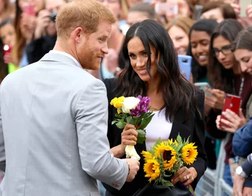 Meghan Markle i książę Harry podczas wizyty w Irlandii 