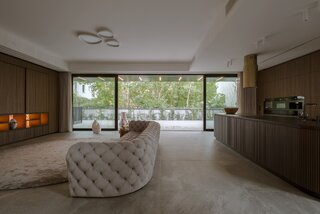 Dom Wertykalny w Wilanowie autorstwa Exterio Architektura