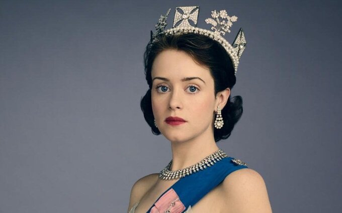 Claire Foy - kadr z serialu "The Crown" (2016)