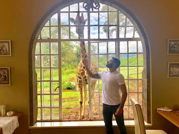 Giraffe Manor, Nairobi, Kenia 