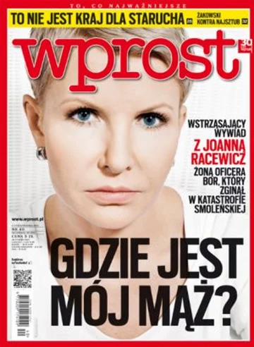 Okładka tygodnika Wprost nr 40/2012 (1546)