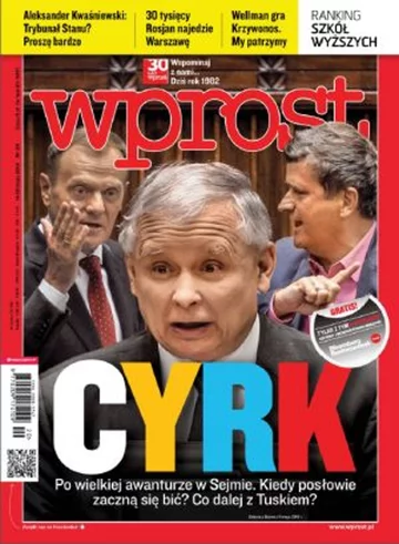 Okładka tygodnika Wprost nr 20/2012 (1526)