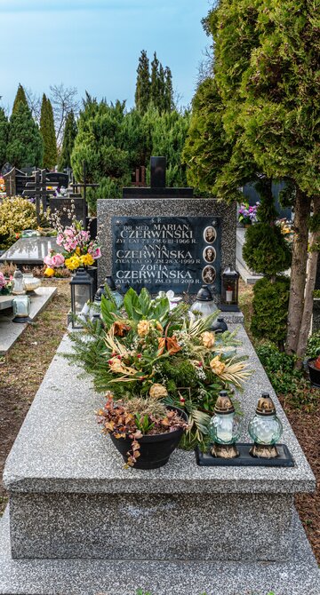Gr&oacute;b Zofii Czerwińskiej