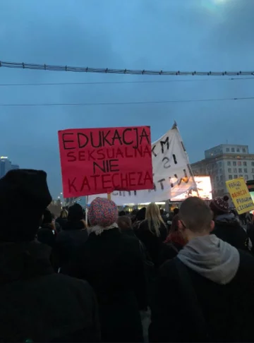 "Edukacja seksualna, nie katecheza" 