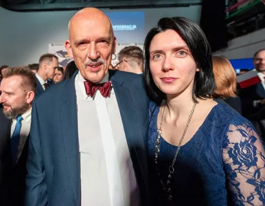 Miniatura: Janusz Korwin-Mikke o starcie swojej żony...