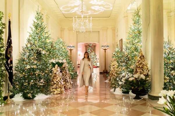 Miniatura: Dekoracje świąteczne w Białym Domu