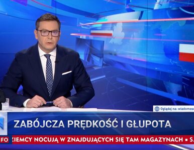 Miniatura: „Wiadomości” TVP łączą przekroczenie...