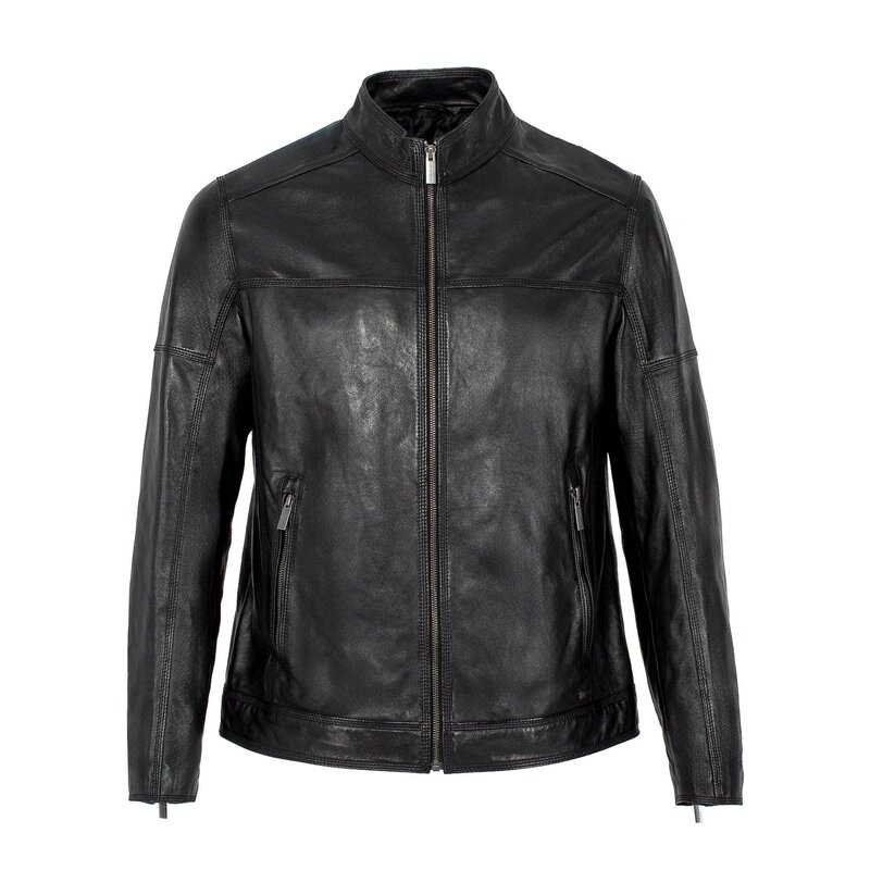 Skórzana kurtka typu biker