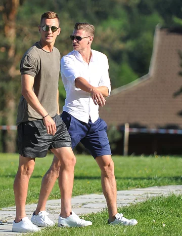 Polscy piłkarze dotarli do Arłamowa 