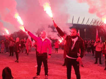 Marsz Niepodległości 2021 w Warszawie 