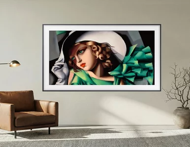 Miniatura: Tamara Łempicka w telewizorze wcale nie...