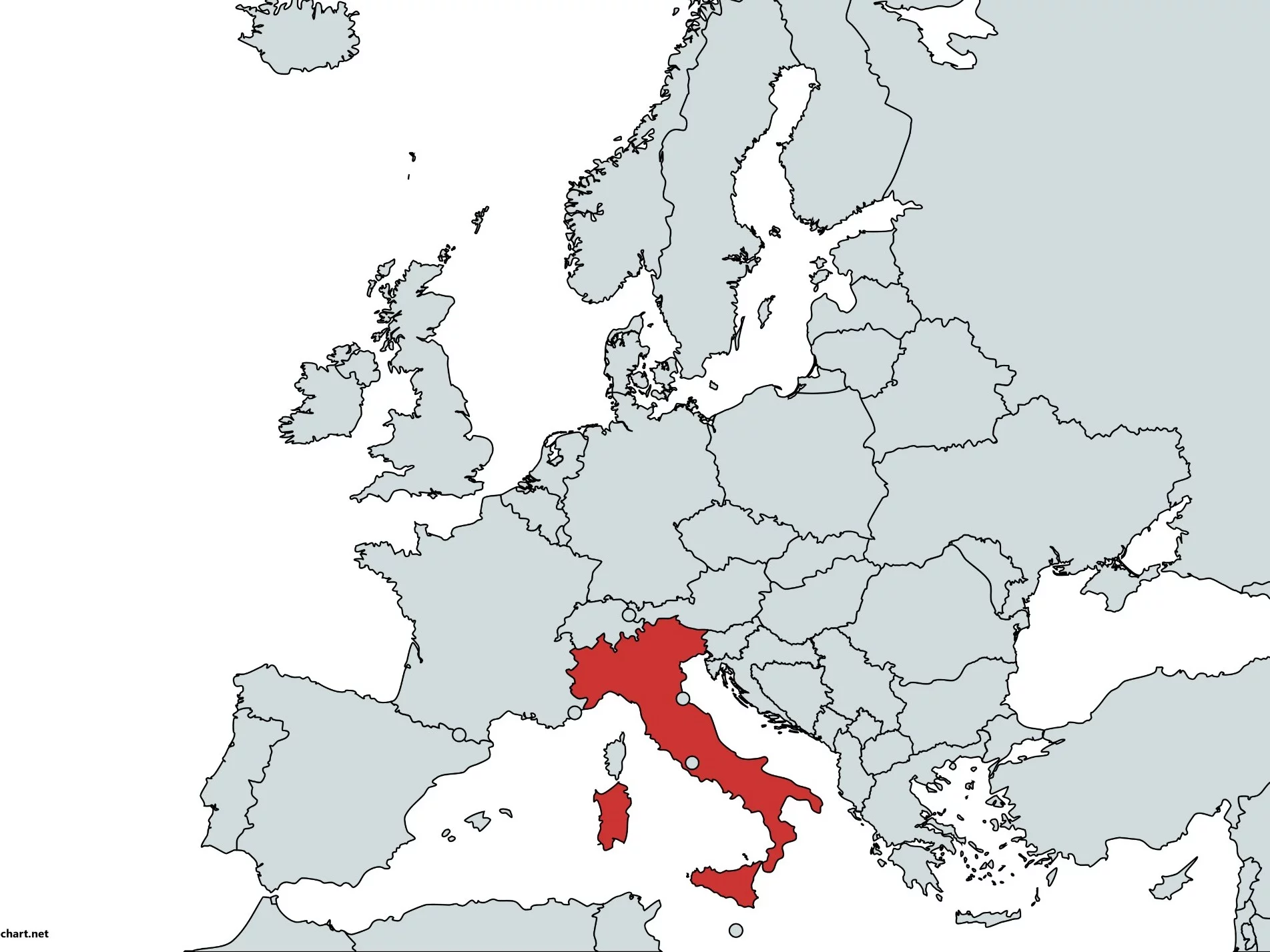 Sprawdź swoją orientację na mapie. Rozpoznajesz te państwa?