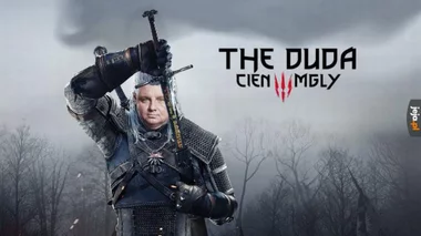 Mem zainspirowany grą Wiedźmin 3