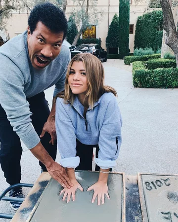 Sofia Richie  i Lionel Richie 