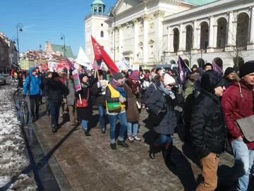 Marsz antyfaszystów w Warszawie. 17 marca 2018 r. 