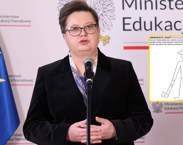 Miniatura: Nawiązanie do popularnego żartu na próbnej...