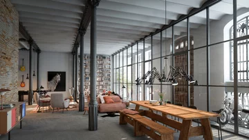 Loft w pałacu, projekt Estudio Vilablanch i TDB Arquitectura v2com, 4480-01