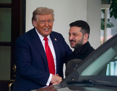 Miniatura: Zełenski w Białym Domu. Tak przywitał go...