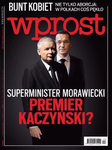 Okładka tygodnika Wprost nr 40/2016 (1756)