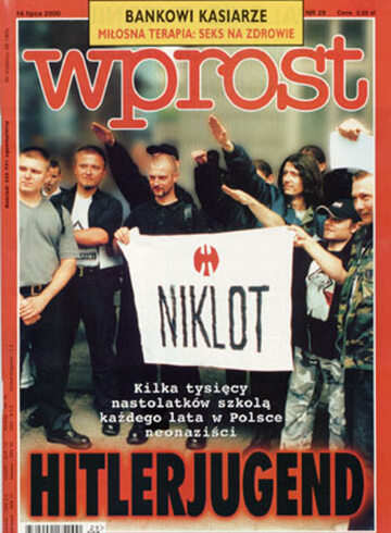 Okładka tygodnika Wprost nr 29/2000 (920)