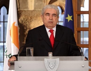 Miniatura: Prezydent Cypru: zawiodłem. Nie będę...