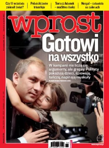 Okładka tygodnika Wprost nr 36/2011 (1491)