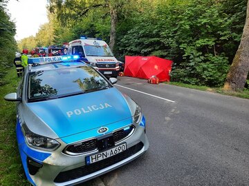 Tragiczny wypadek w&nbsp;Lęborku