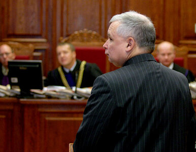 Miniatura: Kaczyński siądzie na ławie oskarżonych