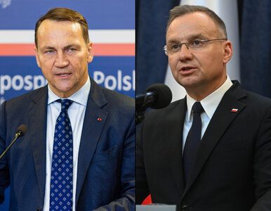 Miniatura: Przełom w relacjach Dudy i Sikorskiego....