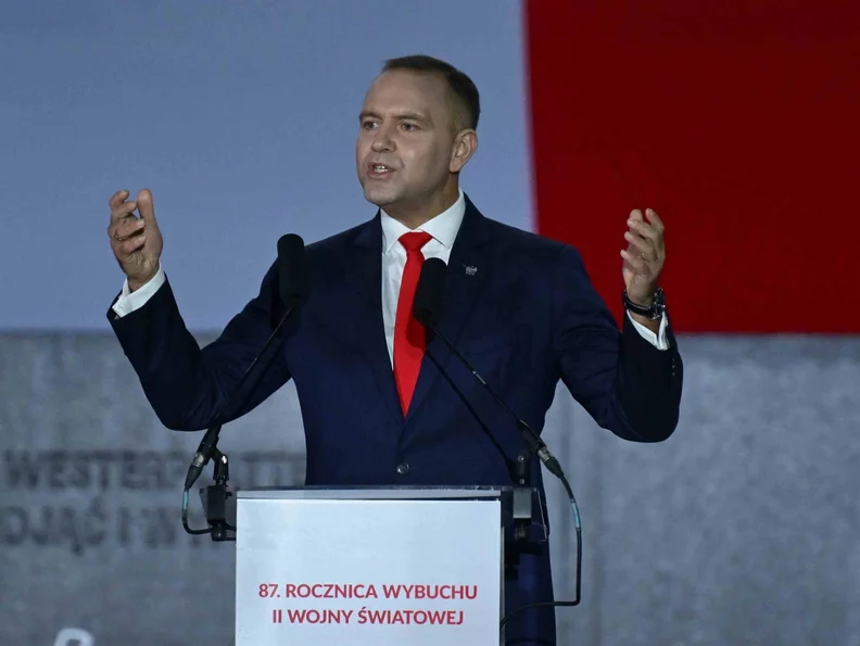 Miniatura: Mocne słowa Nawrockiego ws. reparacji....