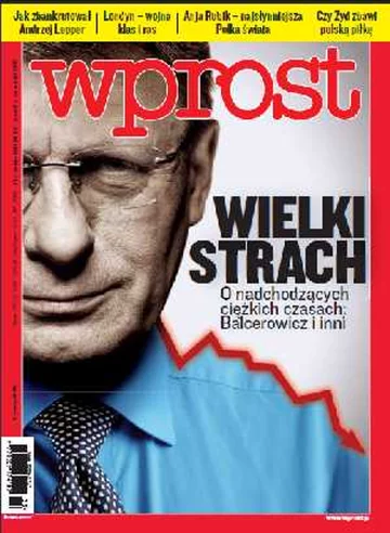 Okładka tygodnika Wprost nr 33/2011 (1488)