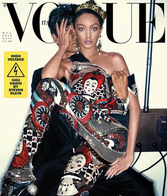 Miniatura: Gigi Hadid odmieniona na okładce "Vogue"....