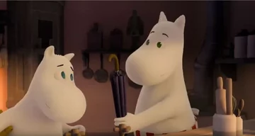 Kadr z serialu 3D „Moominvalley” („Dolina Muminków”) 