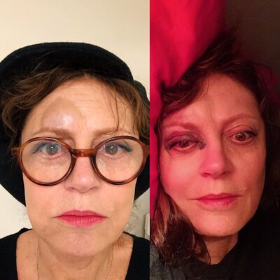 Miniatura: Susan Sarandon jest aktywna w mediach...