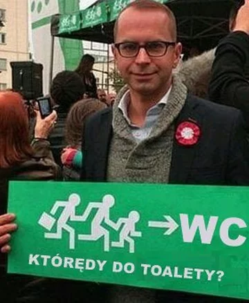 Afera toaletowa - memy 