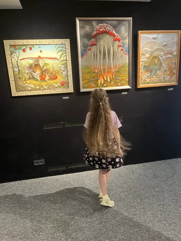 Wizyta w Galerii Sztuki w Warszawie 