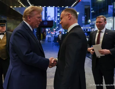 Miniatura: Prezydent Duda zjadł kolację u Donalda...