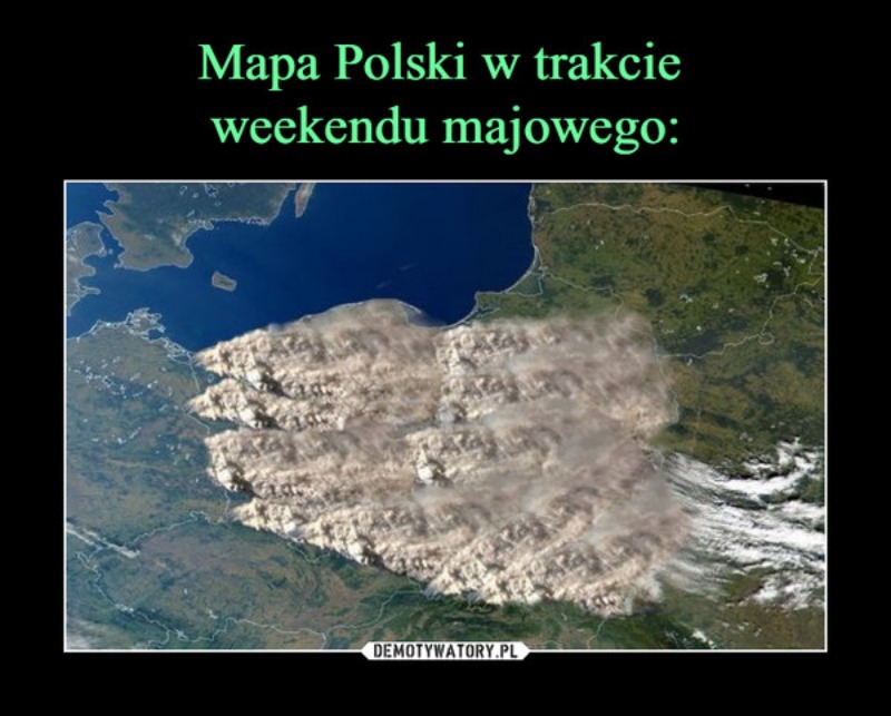 Mem związany z majówką 