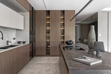 Warszawski apartament, proj. Bajer Sokół team 