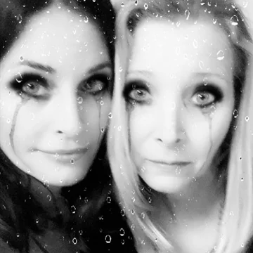 Courteney Cox i Lisa Kudrow 