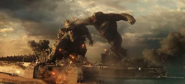 Kadr z filmu „Godzilla kontra Kong” 