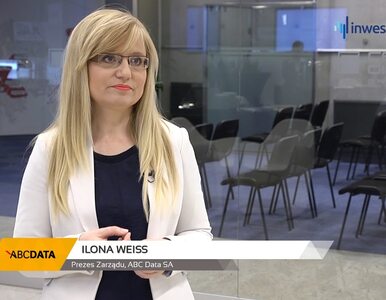 Miniatura: ABC Data SA, Ilona Weiss - Prezes Zarządu,...