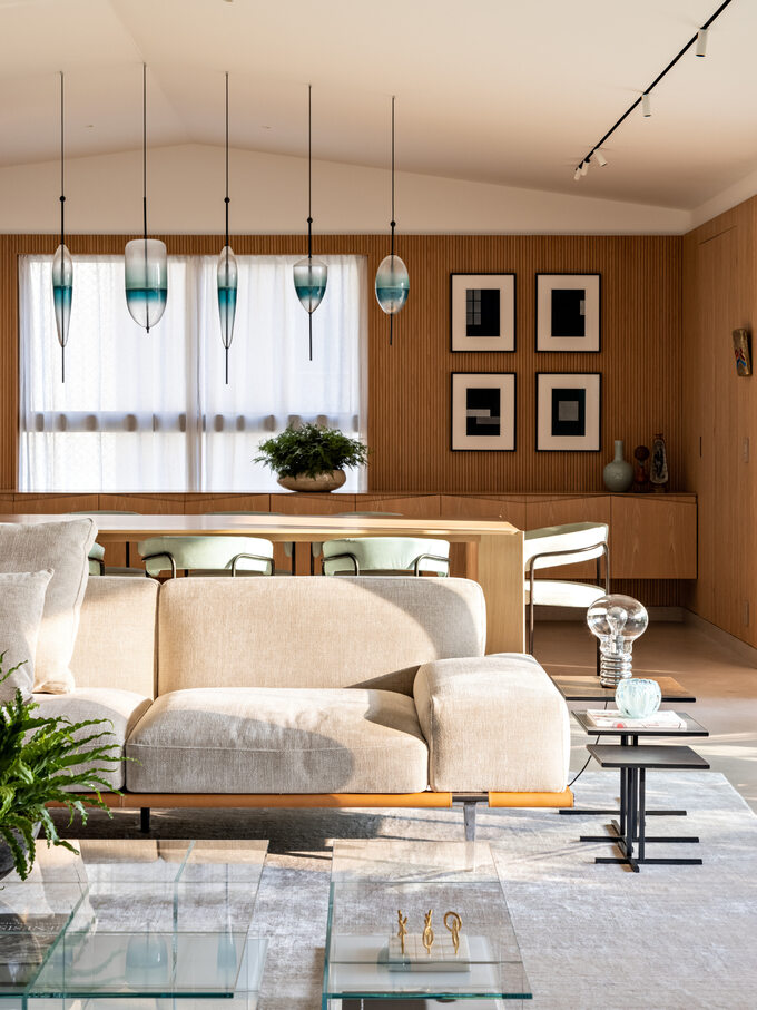 Luksusowy apartament projektu Coletivo Arquitetos