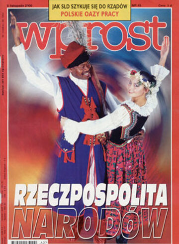 Okładka tygodnika Wprost nr 45/2000 (936)